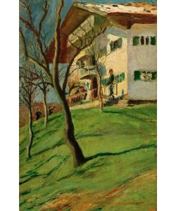 August Macke, Unser Häuschen in Tegernsee