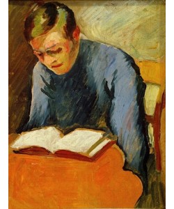 August Macke, Porträt Helmuth Macke