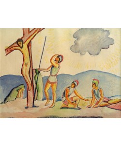 August Macke, Kreuzigung