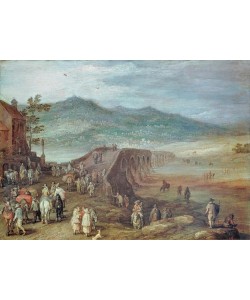 Jan Brueghel der Ältere, Brücke zu Talavera
