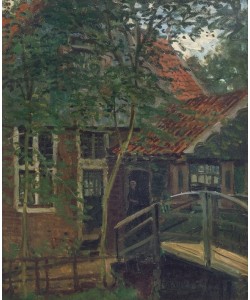 Claude Monet, Passerelle en Hollande, Zaandam