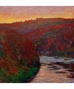Claude Monet, Creuse, soleil couchant
