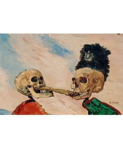 James Ensor, Squelettes se disputant un hareng saur