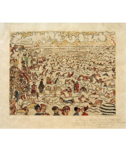 James Ensor, Les bains à Ostende / De baden te Ostende