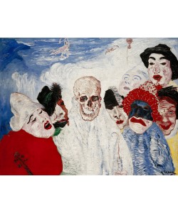 James Ensor, La Mort et les masques