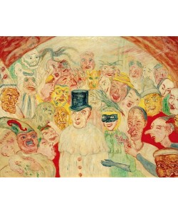 James Ensor, Les Masques intrigués