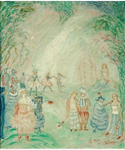 James Ensor, Blumige Figuren