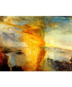 JOSEPH MALLORD WILLIAM TURNER, The Burning of the Houses of Parliament