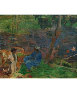 Paul Gauguin, Martinique (Am Teichufer)