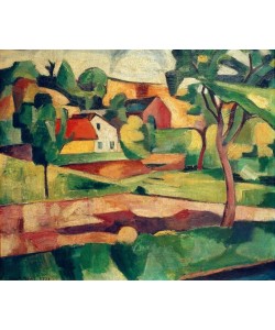 Helmuth Macke, Niederrheinisches Dorf