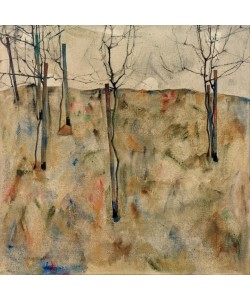 Egon Schiele, Kahle Bäume