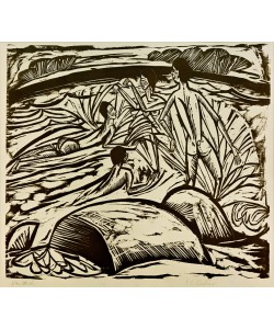 Ernst Ludwig Kirchner, Badende, sich spritzend