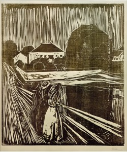 Edvard Munch, Die Mädchen auf der Brücke