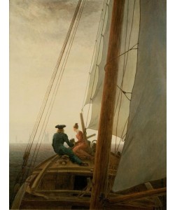 Caspar David Friedrich, Auf dem Segler