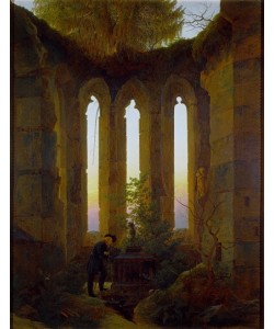 Caspar David Friedrich, Huttens Grab