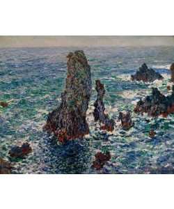 Claude Monet, Pyramides de Port-Coton, mer sauvage