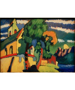 Wassily Kandinsky, Riegsee – Dorfkirche