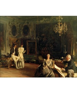 John Singer Sargent, An Interior in Venice