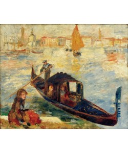 Pierre-Auguste Renoir, Le Grand Canal, Venise (Gondole)