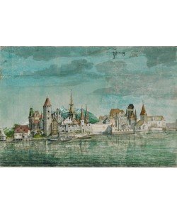 Albrecht Dürer, Innsbruck, von Norden her gesehen
