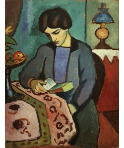 August Macke, Die Frau des Künstlers