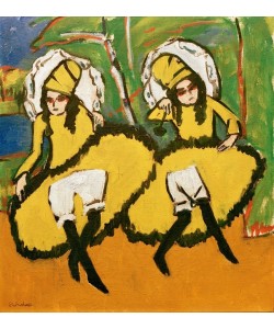 Ernst Ludwig Kirchner, Zwei Tänzerinnen