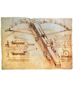 Leonardo da Vinci, Riesenarmbrust