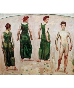 Ferdinand Hodler, Jüngling vom Weibe bewundert II