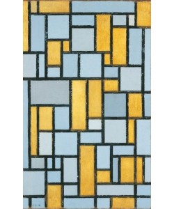 Piet Mondrian, Composition in Grey and Ochre