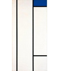 Piet Mondrian, Composition with Blue and White