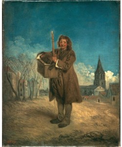 Jean-Antoine Watteau, Savoyarde mit Murmeltier