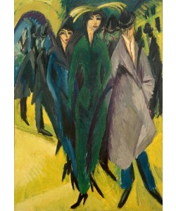 Ernst Ludwig Kirchner, Frauen auf der Straße