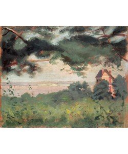 Felix Vallotton, Honfleur, vue sur l’estuaire