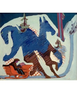 Ernst Ludwig Kirchner, Schlittenfahrt