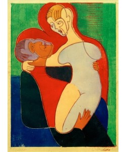 Ernst Ludwig Kirchner, Liebespaar (Die Hembusse)