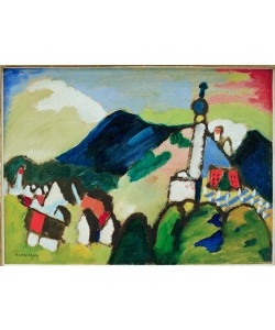 Wassily Kandinsky, Studie für Murnau mit Kirche II