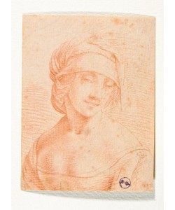 Leonardo da Vinci, Kopf einer jungen Frau
