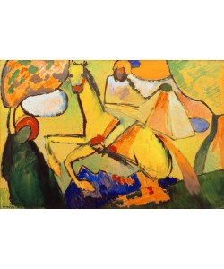 Wassily Kandinsky, Skizze (Reiter)