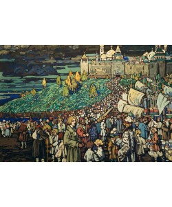 Wassily Kandinsky, Ankunft der Kaufleute