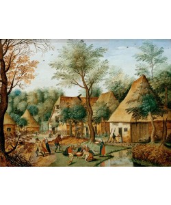 Pieter Brueghel der Jüngere, Dorflandschaft