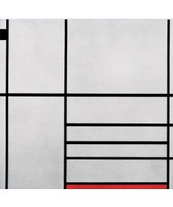Piet Mondrian, Komposition in Weiß, Schwarz und Rot
