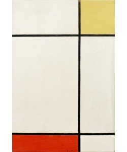 Piet Mondrian, Komposition mit Gelb und Rot