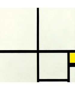 Piet Mondrian, Komposition mit Gelb