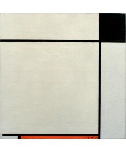 Piet Mondrian, Komposition mit Schwarz, Rot und Grau