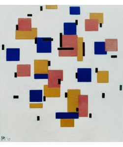 Piet Mondrian, Komposition in Farbe B