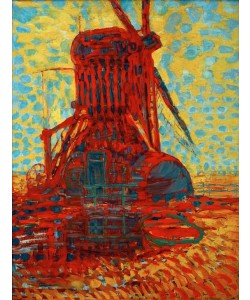 Piet Mondrian, Mühle im Sonnenlicht