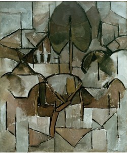 Piet Mondrian, Landschaft mit Bäumen