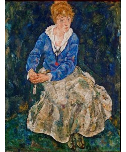 Egon Schiele, Portrait of Edith Schiele