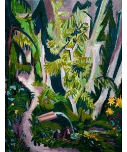Ernst Ludwig Kirchner, Waldinneres