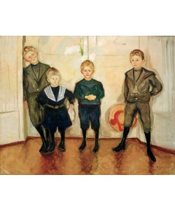 Edvard Munch, Die Söhne des Dr. Linde